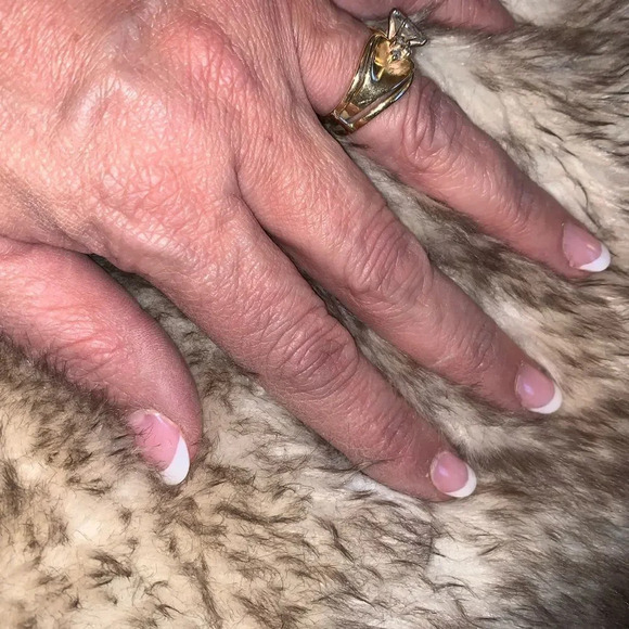 Farmhouse Rustic Faux Fur‎ Square Throw Pillow - Picture 6 of 7